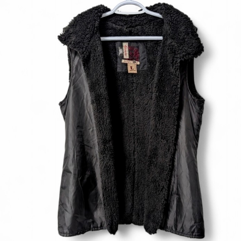 KHUJO open front nylon vest